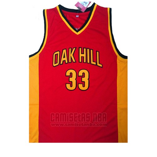 Camiseta Oak Hill Kevin Durant #33 Rojo
